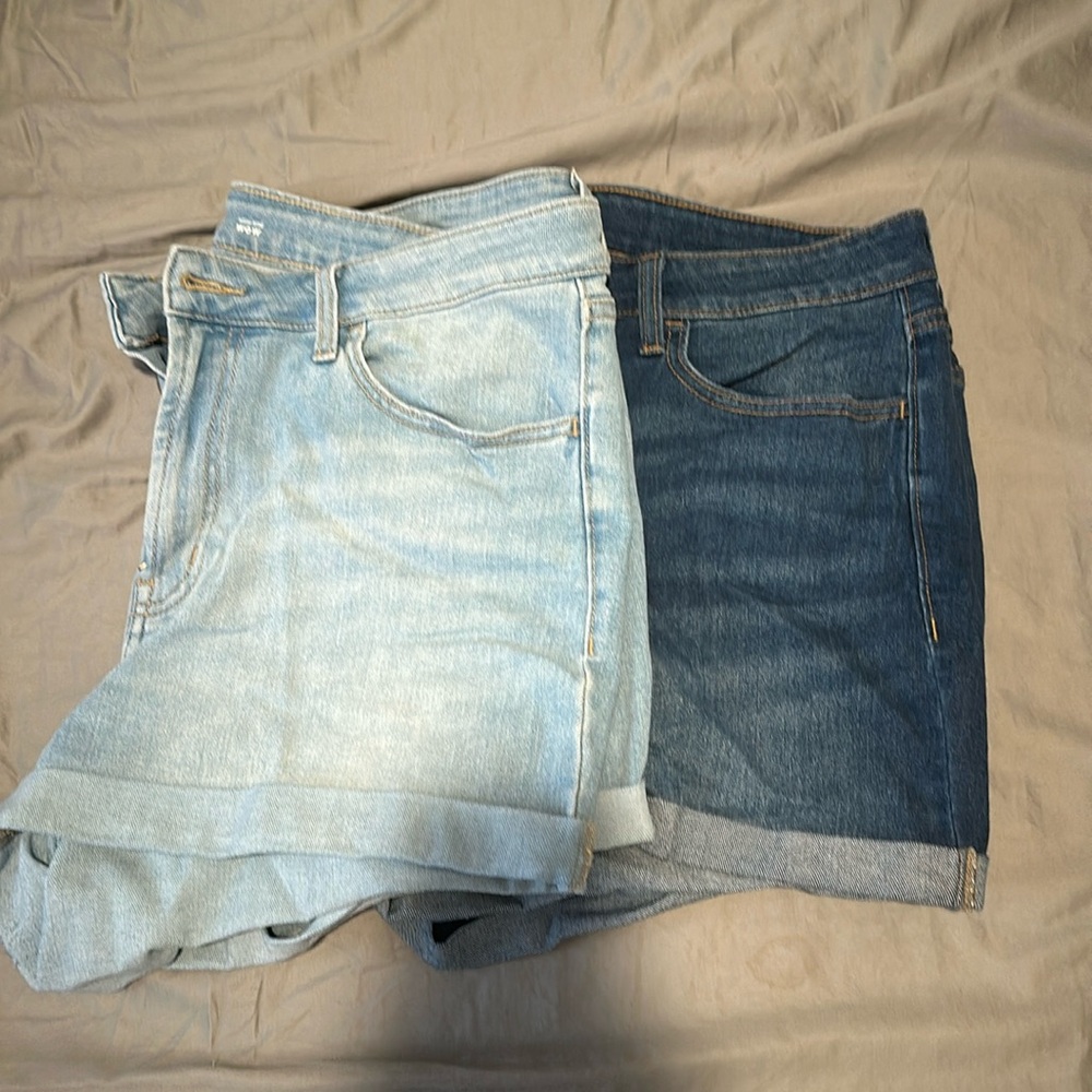 2 Pairs Old Navy Denim Shorts